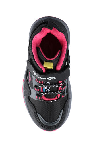 Slazenger KENZIE Girls' Children's Boots Black - Fuchsia - Thumbnail