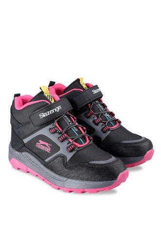 Slazenger KENZIE Girls' Children's Boots Black - Fuchsia - Thumbnail