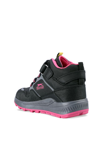 Slazenger KENZIE Girls' Children's Boots Black - Fuchsia - Thumbnail