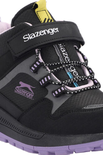 Slazenger KENZIE Girls' Children's Boot Black - Purple - Thumbnail