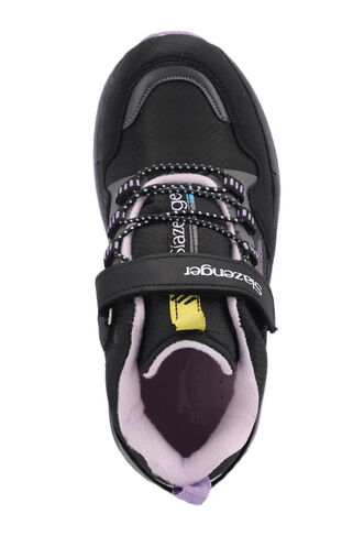 Slazenger KENZIE Girls' Children's Boot Black - Purple - Thumbnail