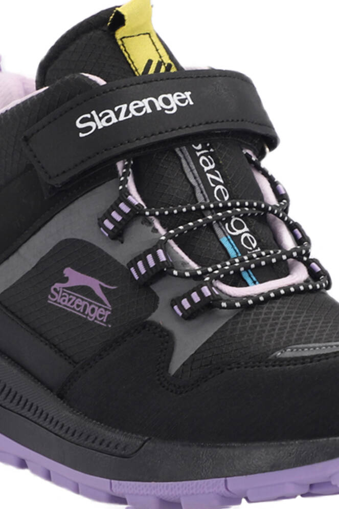 Slazenger KENZIE Kız Çocuk Bot Siyah - Mor