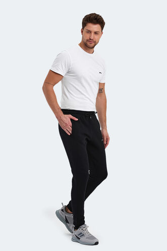 Slazenger KEONE Men's Sweatpants Black - Thumbnail