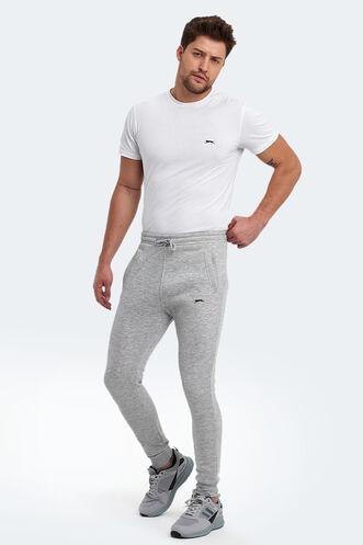 Slazenger KEONE Men's Sweatpants Bottoms Gray - Thumbnail