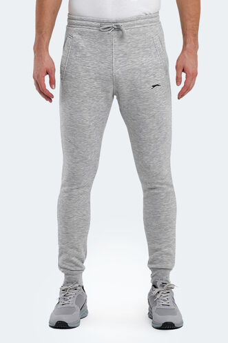 Slazenger KEONE Men's Sweatpants Bottoms Gray - Thumbnail