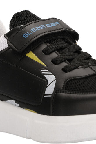 Slazenger KEPA Sneaker Boys' Shoes Black - White - Thumbnail