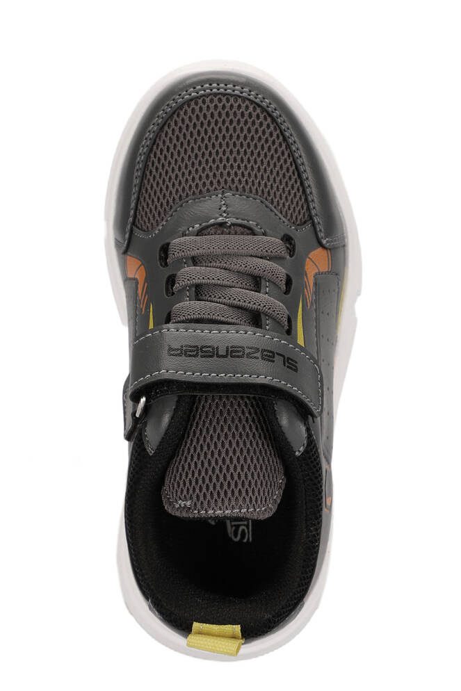 Slazenger KEPA Sneaker Boys' Shoes Dark Gray - Yellow