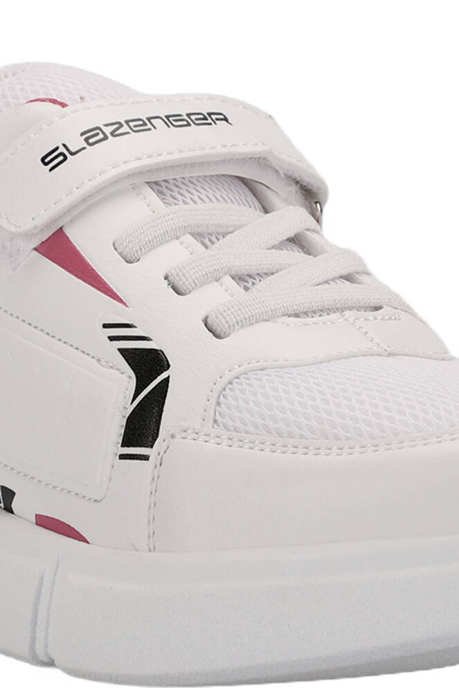 Slazenger KEPA Sneaker Girl Child Shoes White - Fuchsia