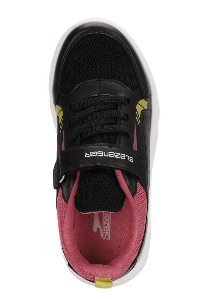 Slazenger KEPA Sneaker Girls Children's Shoes Black - Fuchsia