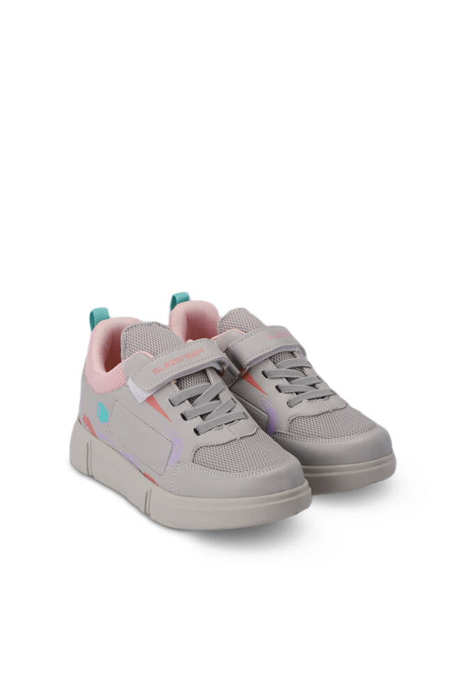 Slazenger KEPA Sneaker Girl Child Shoes Dark Gray - Pink