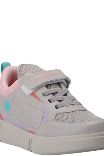 Slazenger KEPA Sneaker Girl Child Shoes Dark Gray - Pink - Thumbnail