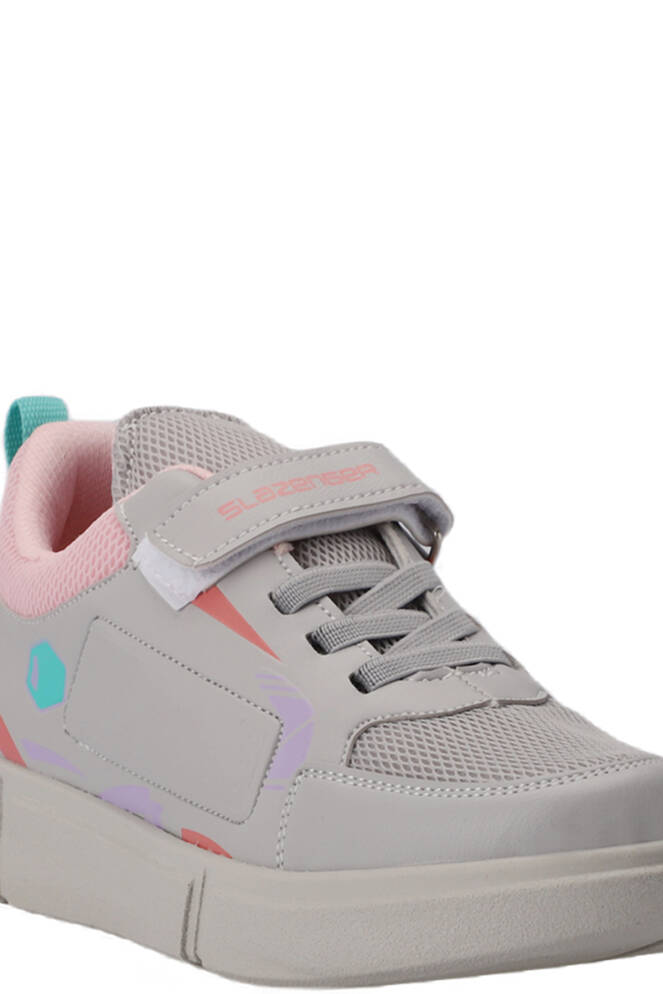 Slazenger KEPA Sneaker Girl Child Shoes Dark Gray - Pink