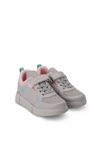 Slazenger KEPA Sneaker Girl Child Shoes Dark Gray - Pink - Thumbnail