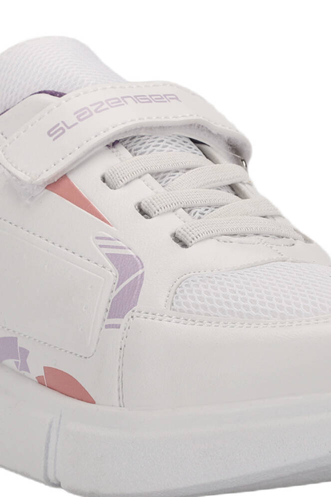 Slazenger KEPA Sneaker Girl Child Shoes White - Purple