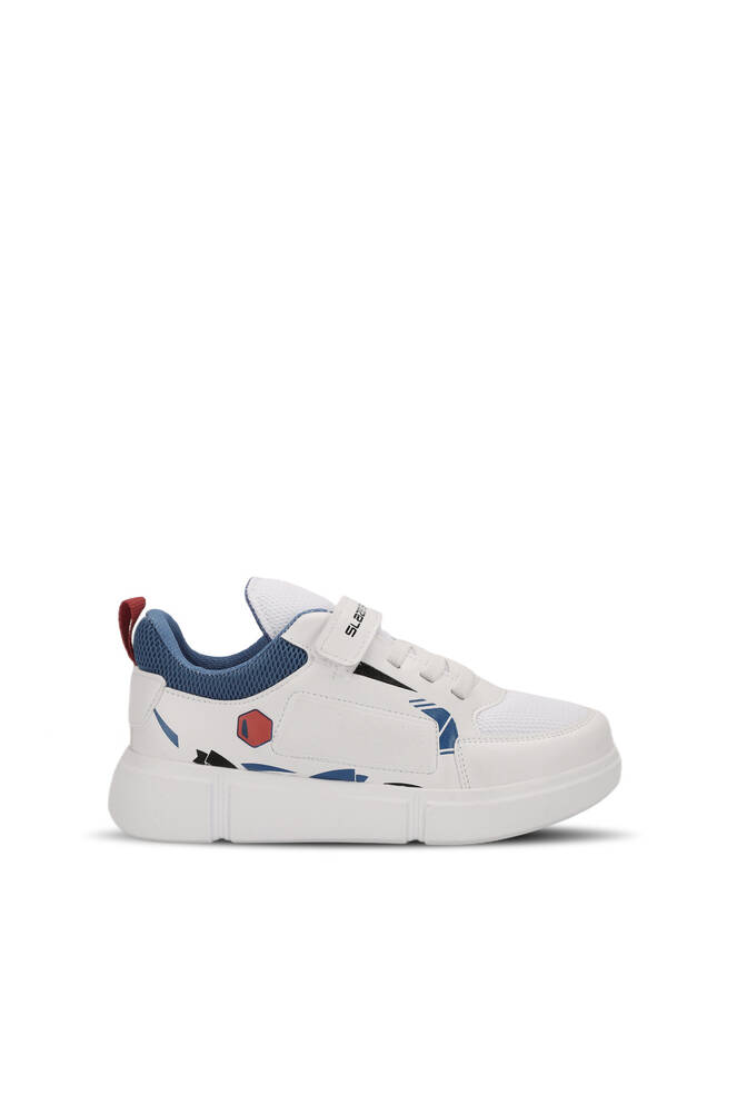 Slazenger KEPA Sneaker Children's Shoes White - Saks Blue