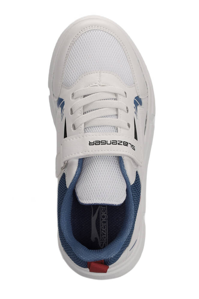 Slazenger KEPA Sneaker Unisex Çocuk Ayakkabı Beyaz - Saks Mavi