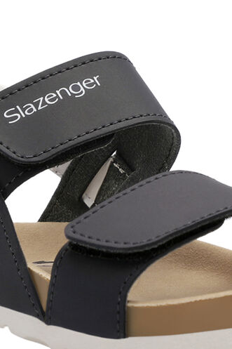 Slazenger KERMIT Unisex Çocuk Sandalet Siyah - Thumbnail