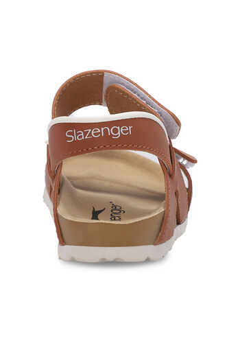 Slazenger KERMIT Unisex Çocuk Sandalet Taba - Thumbnail