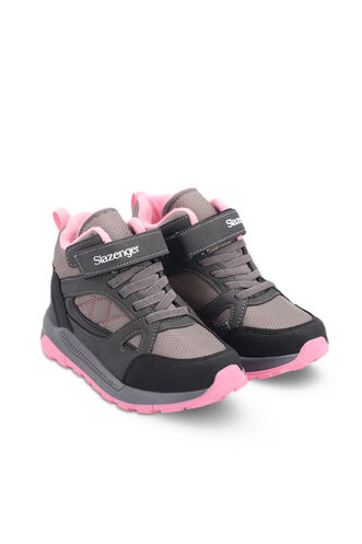 Slazenger KESHA Girl Child Boot Dark Gray - Pink - Thumbnail