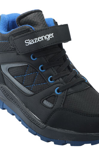 Slazenger KESHA Children's Unisex Boots Black - Saks Blue - Thumbnail