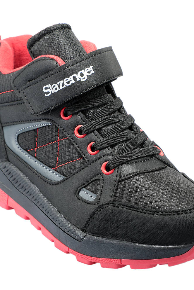 Slazenger KESHA Unisex Çocuk Bot Siyah - Kırmızı