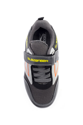 Slazenger KEVAN Sneaker Boys' Shoes Dark Gray - Black - Thumbnail