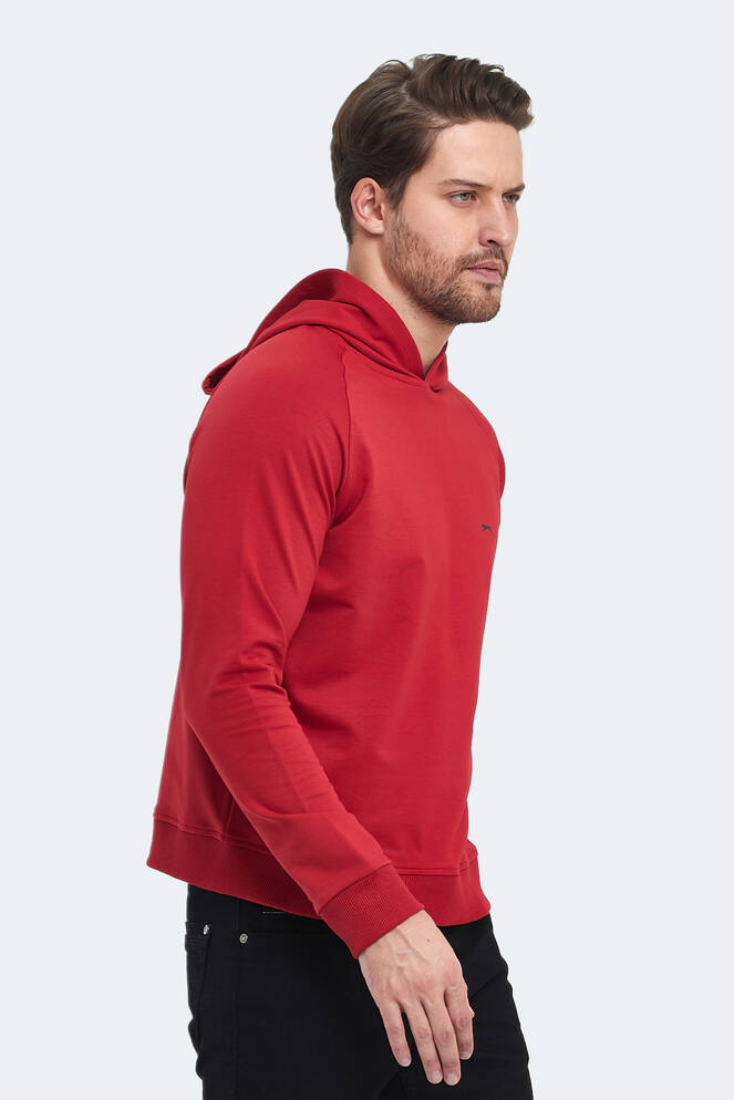 Slazenger KICKER Erkek Sweatshirt Kırmızı