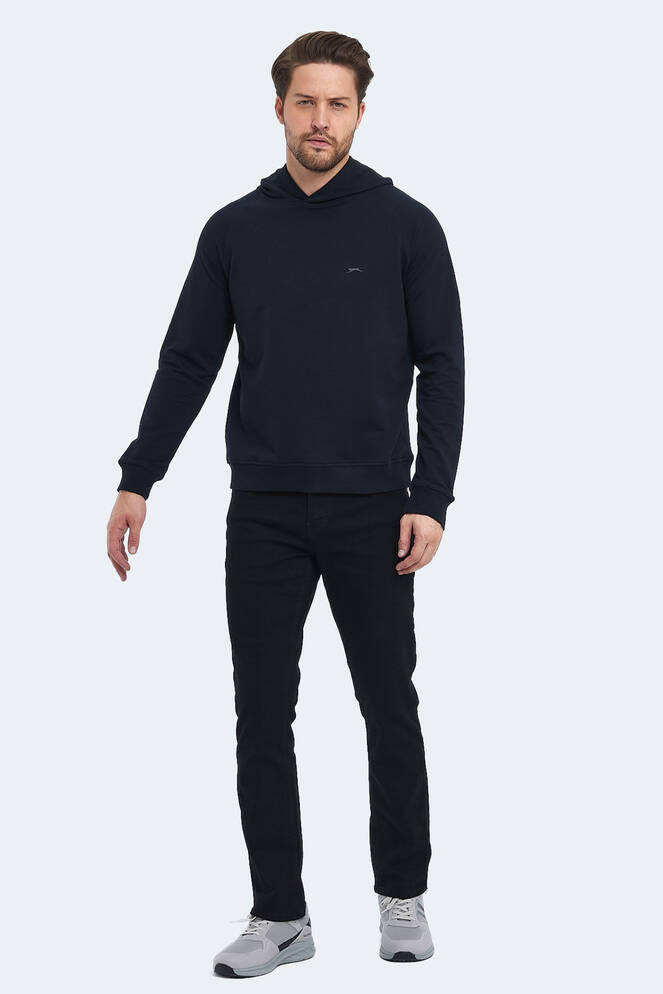 Slazenger KICKER Erkek Sweatshirt Lacivert