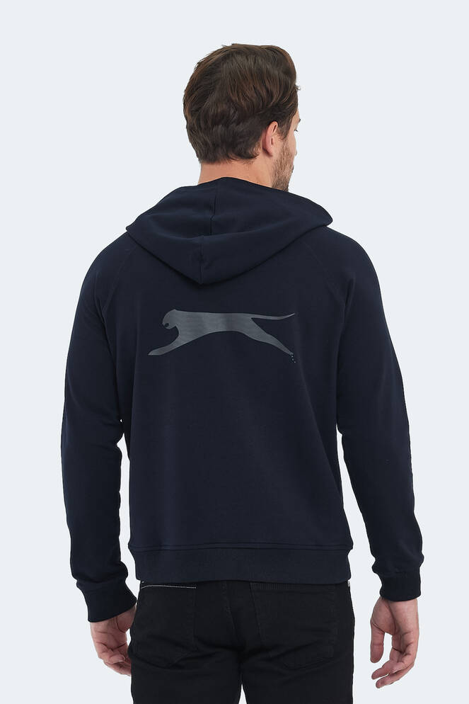 Slazenger KICKER Erkek Sweatshirt Lacivert