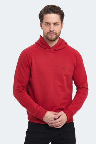 Slazenger KICKER Men's Sweatshirt Red - Thumbnail