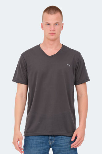 Slazenger - Slazenger KID Men's T-Shirt Dark Gray