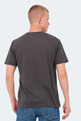 Slazenger KID Men's T-Shirt Dark Gray - Thumbnail