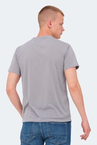 Slazenger KID Men's T-Shirt Gray - Thumbnail