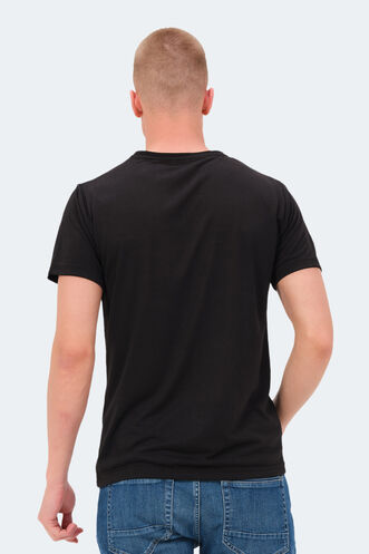 Slazenger KIELD Men's T-Shirt Black - Thumbnail