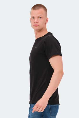 Slazenger KIELD Men's T-Shirt Black - Thumbnail