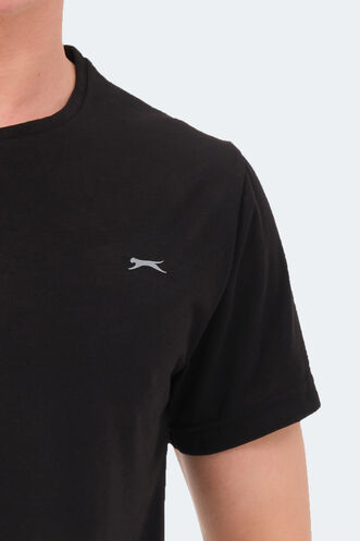 Slazenger KIELD Men's T-Shirt Black - Thumbnail