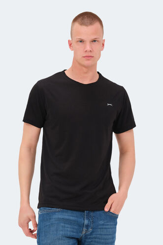 Slazenger KIELD Men's T-Shirt Black - Thumbnail