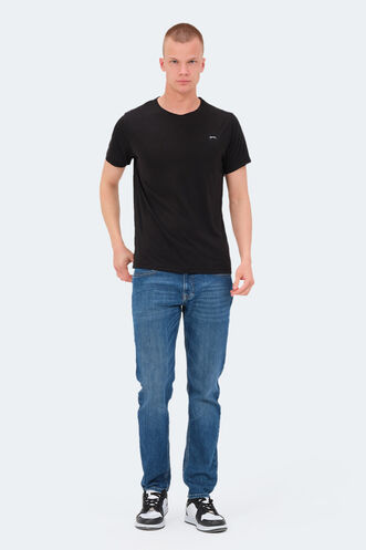 Slazenger KIELD Men's T-Shirt Black - Thumbnail