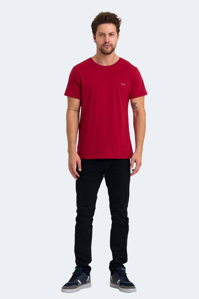 Slazenger KIELD Men's T-Shirt Burgundy