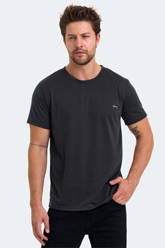 Slazenger - Slazenger KIELD Men's T-Shirt Dark Gray