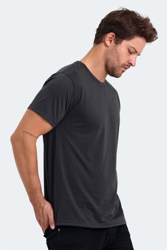 Slazenger KIELD Men's T-Shirt Dark Gray - Thumbnail