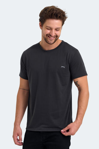 Slazenger KIELD Men's T-Shirt Dark Gray - Thumbnail