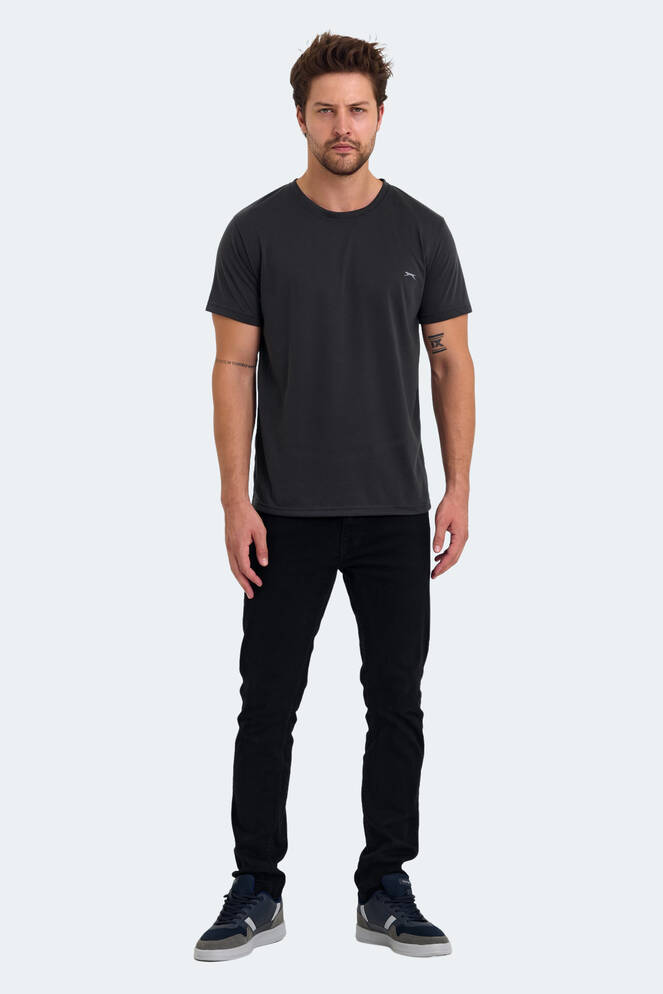 Slazenger KIELD Men's T-Shirt Dark Gray