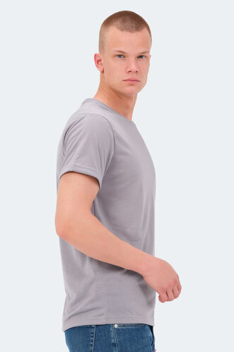 Slazenger KIELD Men's T-Shirt Gray - Thumbnail