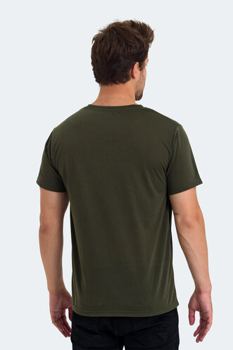 Slazenger KIELD Men's T-Shirt Khaki - Thumbnail