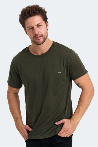 Slazenger KIELD Men's T-Shirt Khaki - Thumbnail