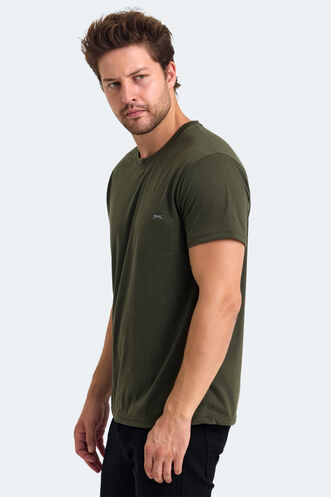 Slazenger KIELD Men's T-Shirt Khaki - Thumbnail