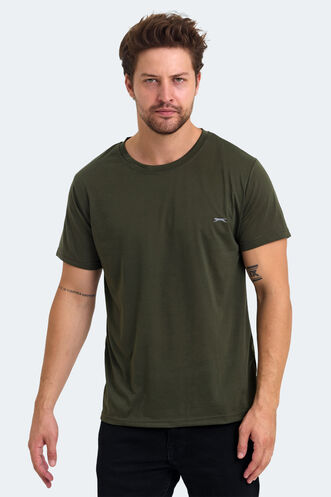 Slazenger KIELD Men's T-Shirt Khaki - Thumbnail