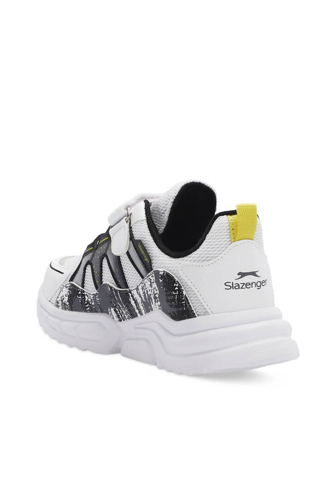 Slazenger KIKI Unisex Kids' Sneaker Shoes Pearl - White - Black