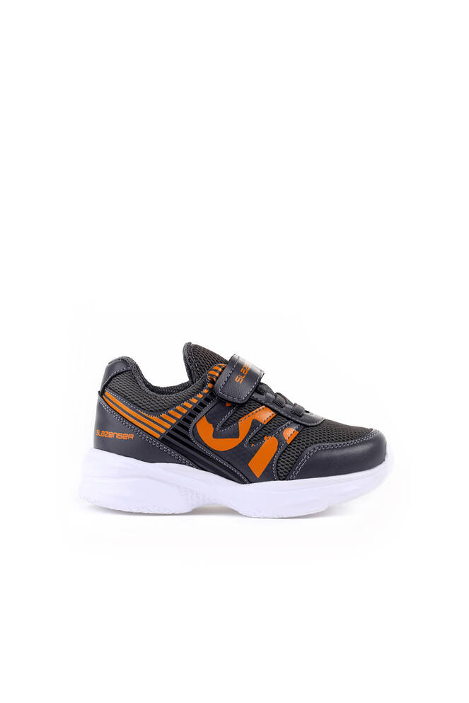 Slazenger KING Sneaker Boys' Shoes Dark Gray - Orange